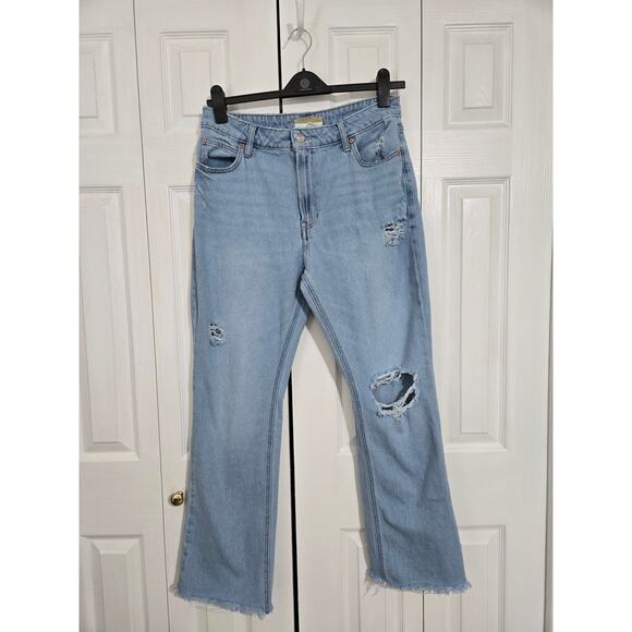 Maurices size 14 women's light wash high rise cheeky slim bootcut jeans - Picture 1 of 10